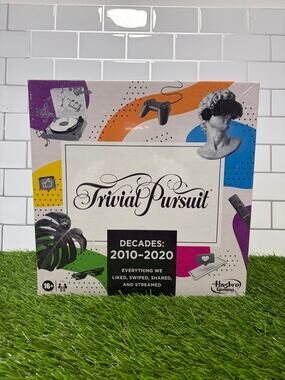 Brand New Trivial Pursuit Decades 2010-2020 Board Game New Sealed Hasbro 2021